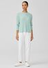 Italian Cashmere Crew Neck Top