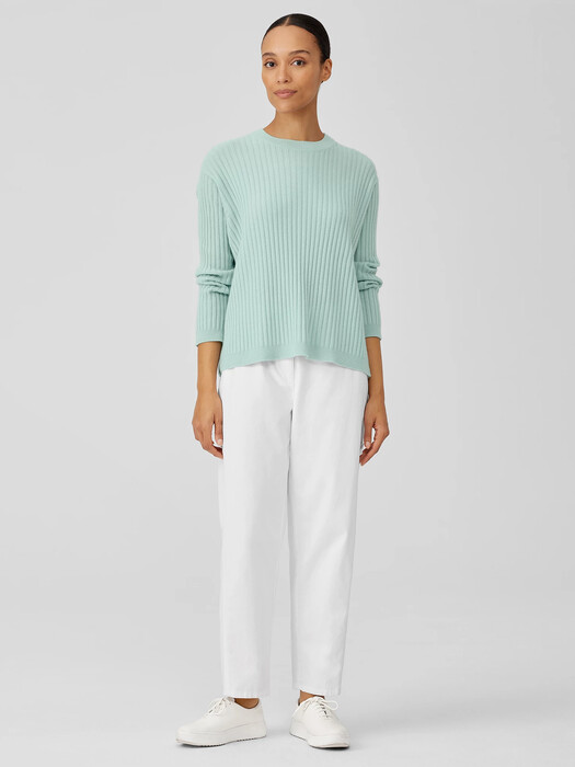 Italian Cashmere Crew Neck Top