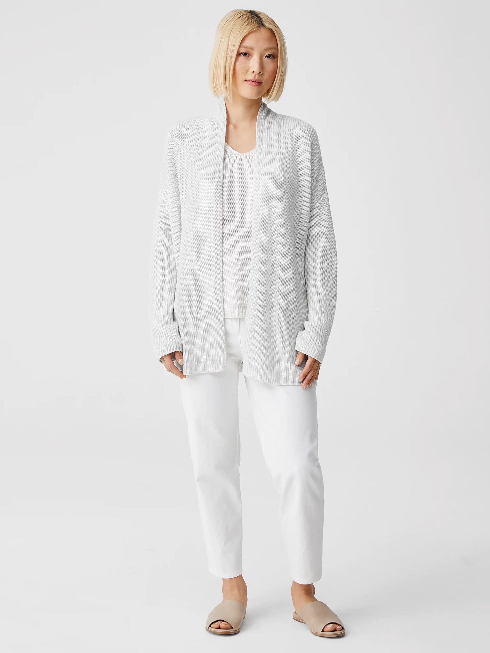 Peruvian Organic Cotton Blend Cardigan