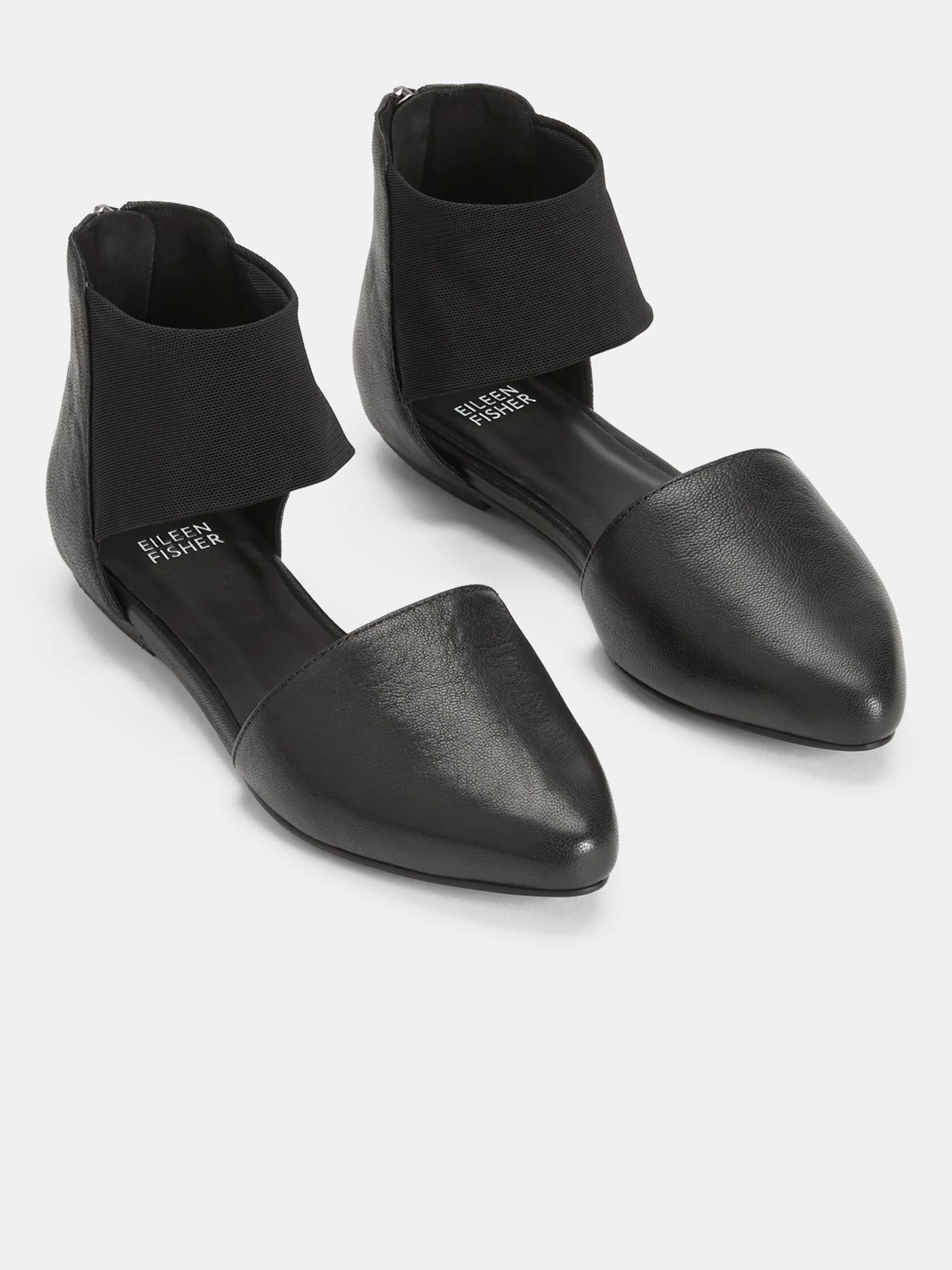 Allot Tumbled Leather Flat