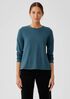Organic Pima Cotton Jersey Long-Sleeve Tee