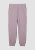 Waffle Cotton Blend Doubleknit Jogger Pant