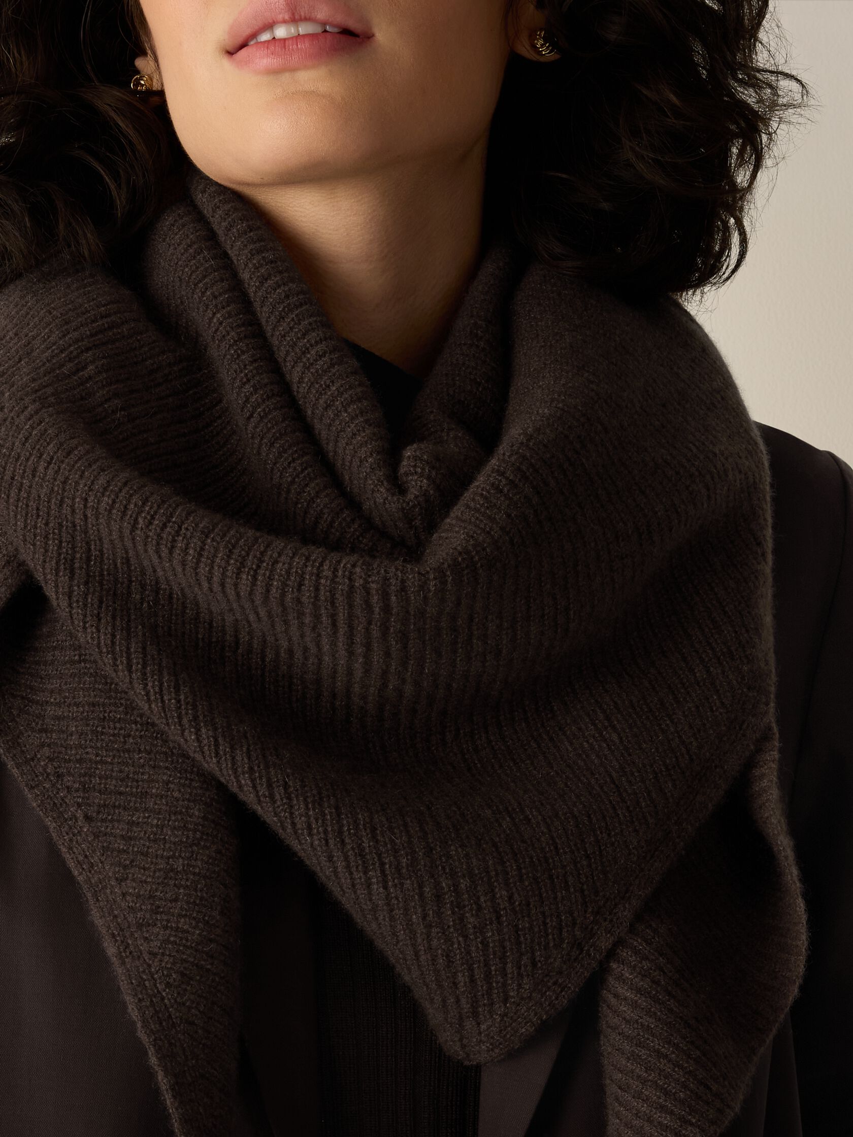 Italian Cashmere Triangle Scarf