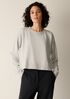 Garment-Dyed Organic Cotton Terry Cropped Box-Top