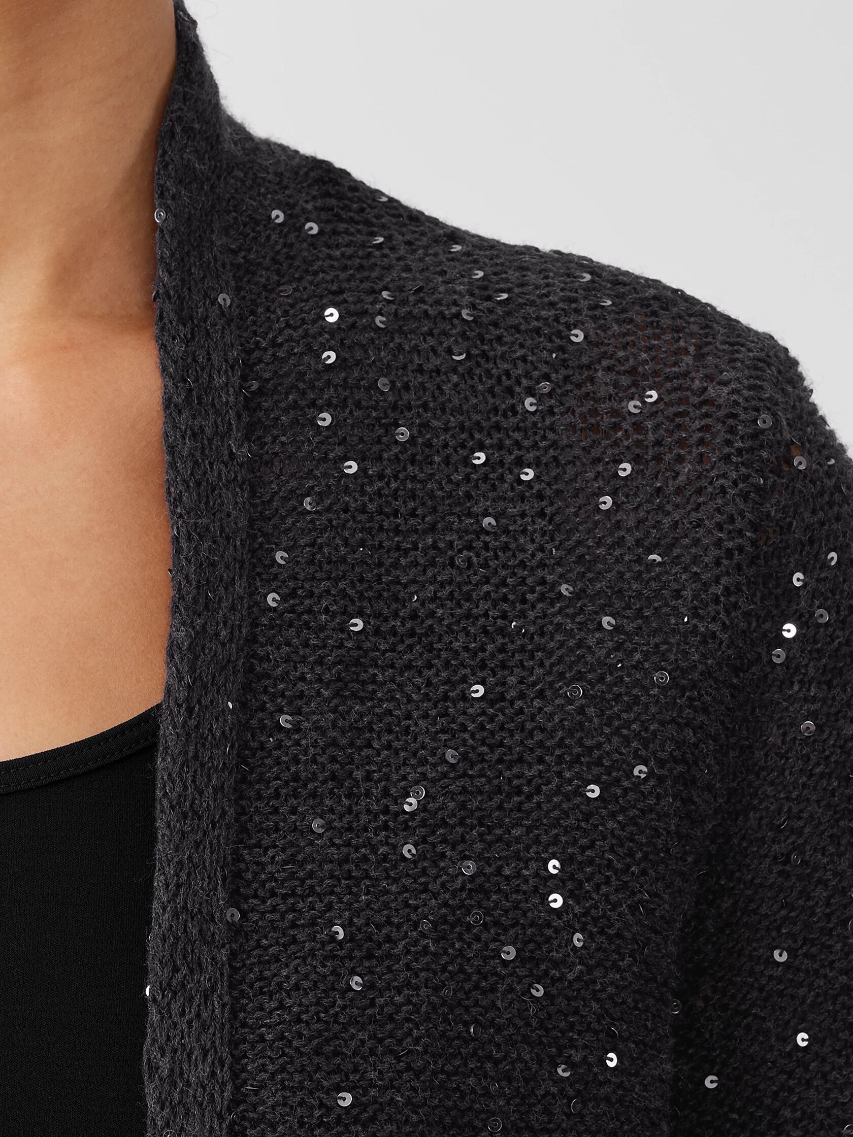 Merino Sequin Cardigan