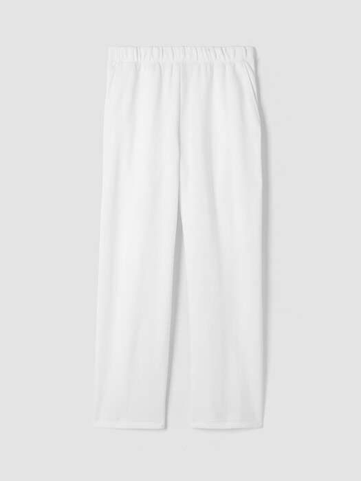 Organic Cotton French Terry Straight Pant