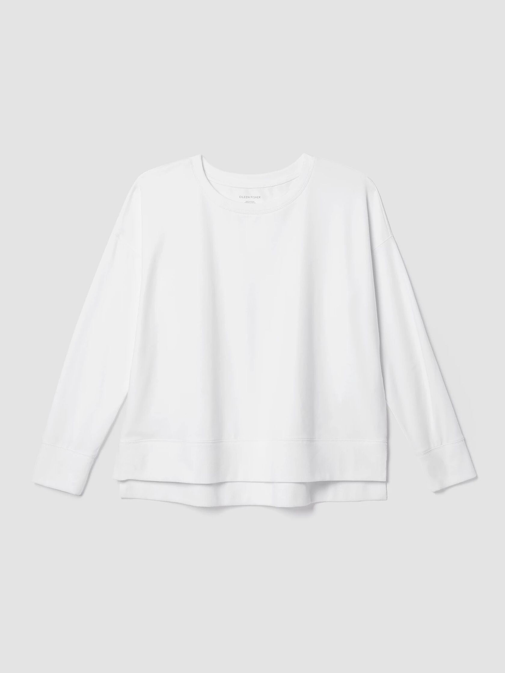 Traceable Organic Cotton Jersey Crew NeckTop