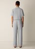 Striped Organic Cotton Gauze Jumpsuit