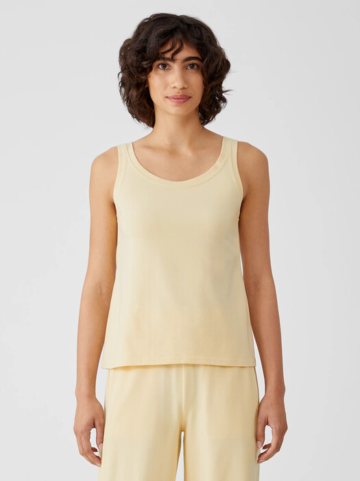 Traceable Organic Cotton Jersey Scoop Neck Tank