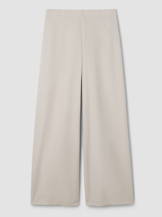 Felted Wool Jersey Wide-Leg Pant in Regenerative Wool