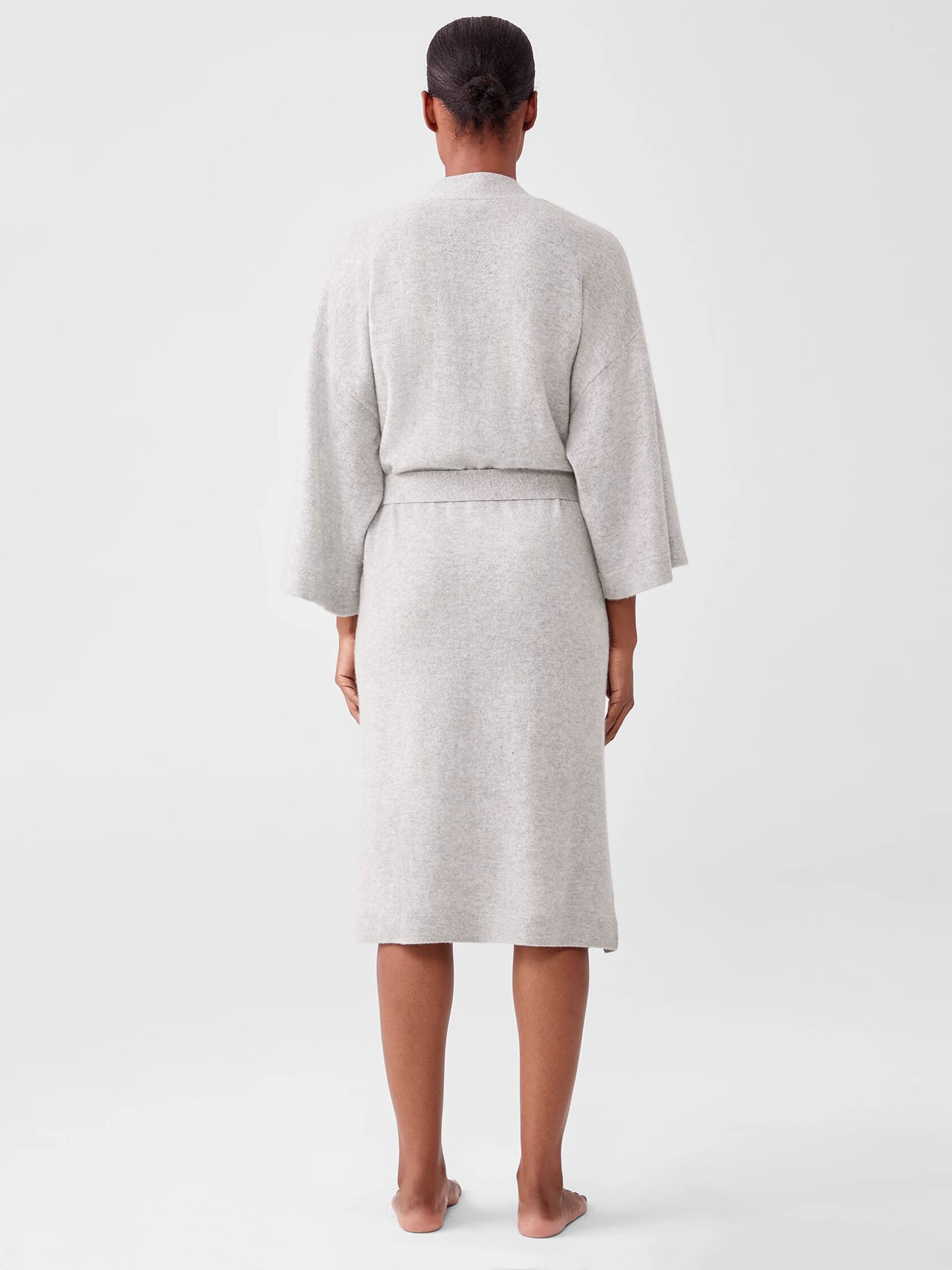 Brushed Cashmere Robe