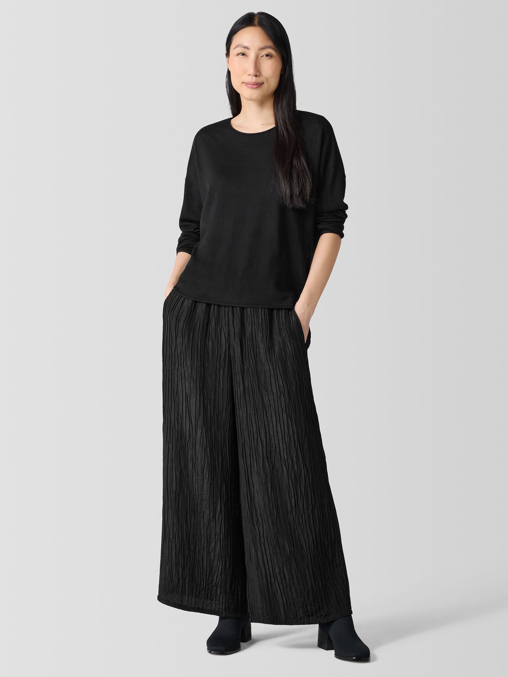 Fine Merino Box-Top in Regenerative Wool