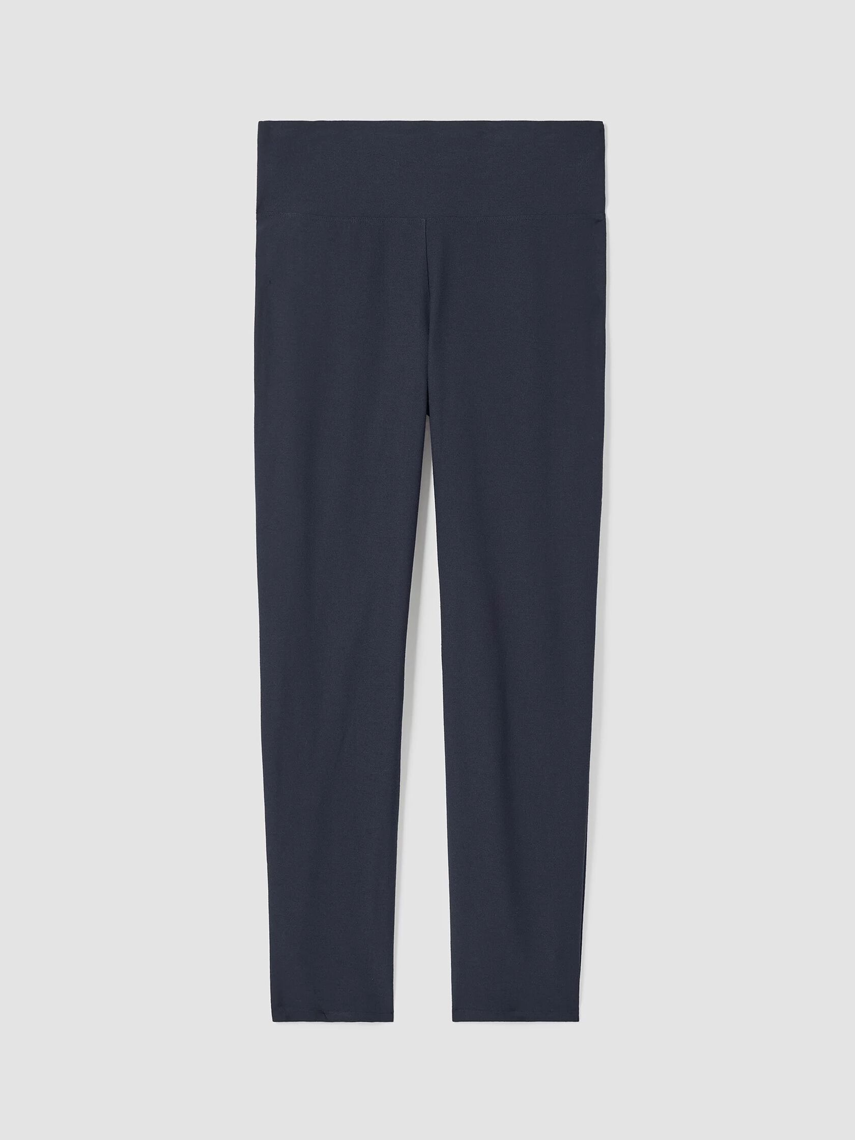 Washable Stretch Crepe Slim Pant