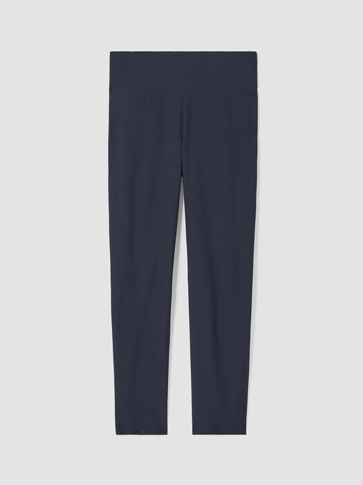 Washable Stretch Crepe High-Waisted Pant