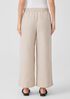 Organic Linen Wide-Leg Pant