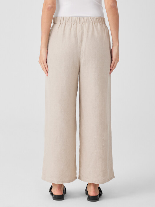 Organic Linen Wide-Leg Pant