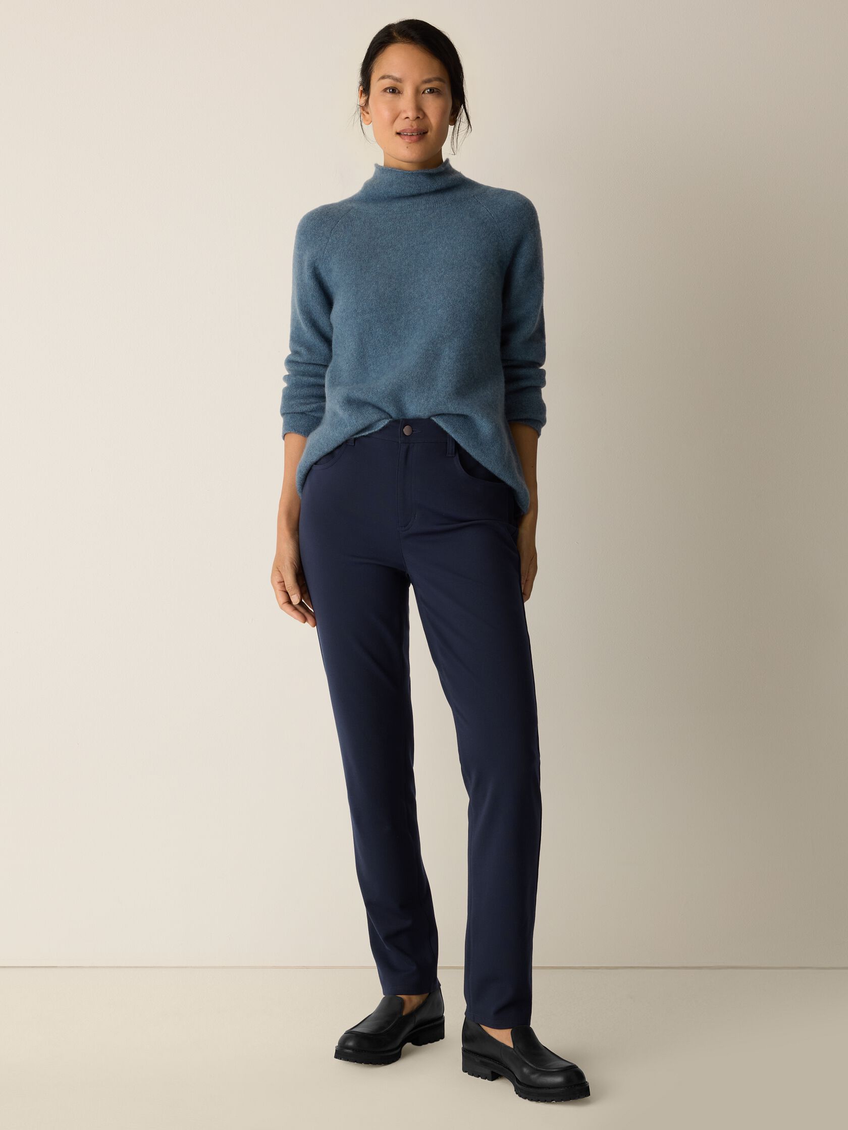 Washable Flex Ponte Slim Jean