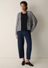 Peruvian Tri-Cotton Blend Cardigan