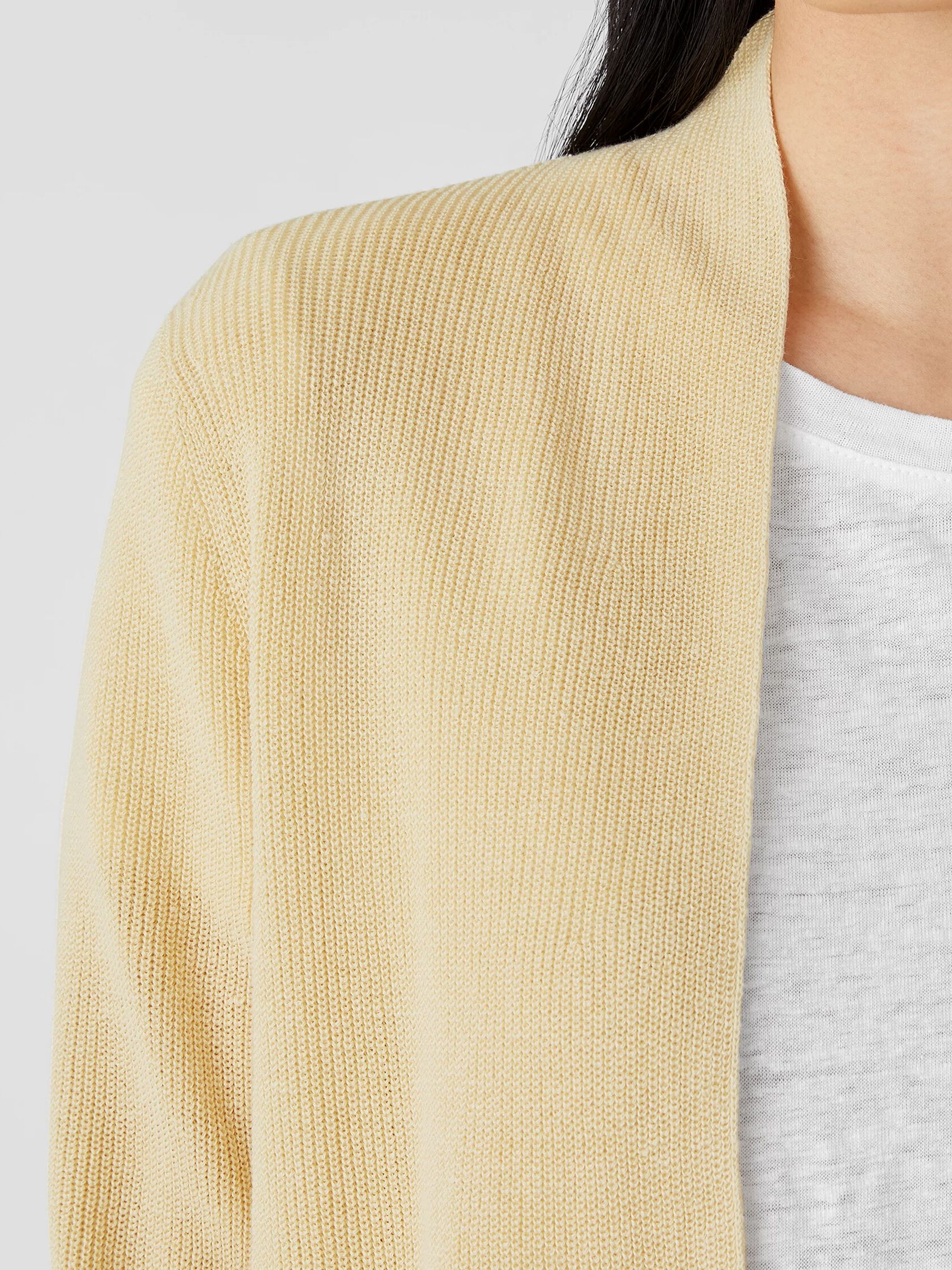 Organic Cotton Linen Long Cardigan
