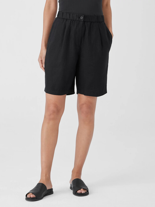 Organic Linen Shorts