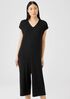 Fine Jersey Wide-Leg Jumpsuit