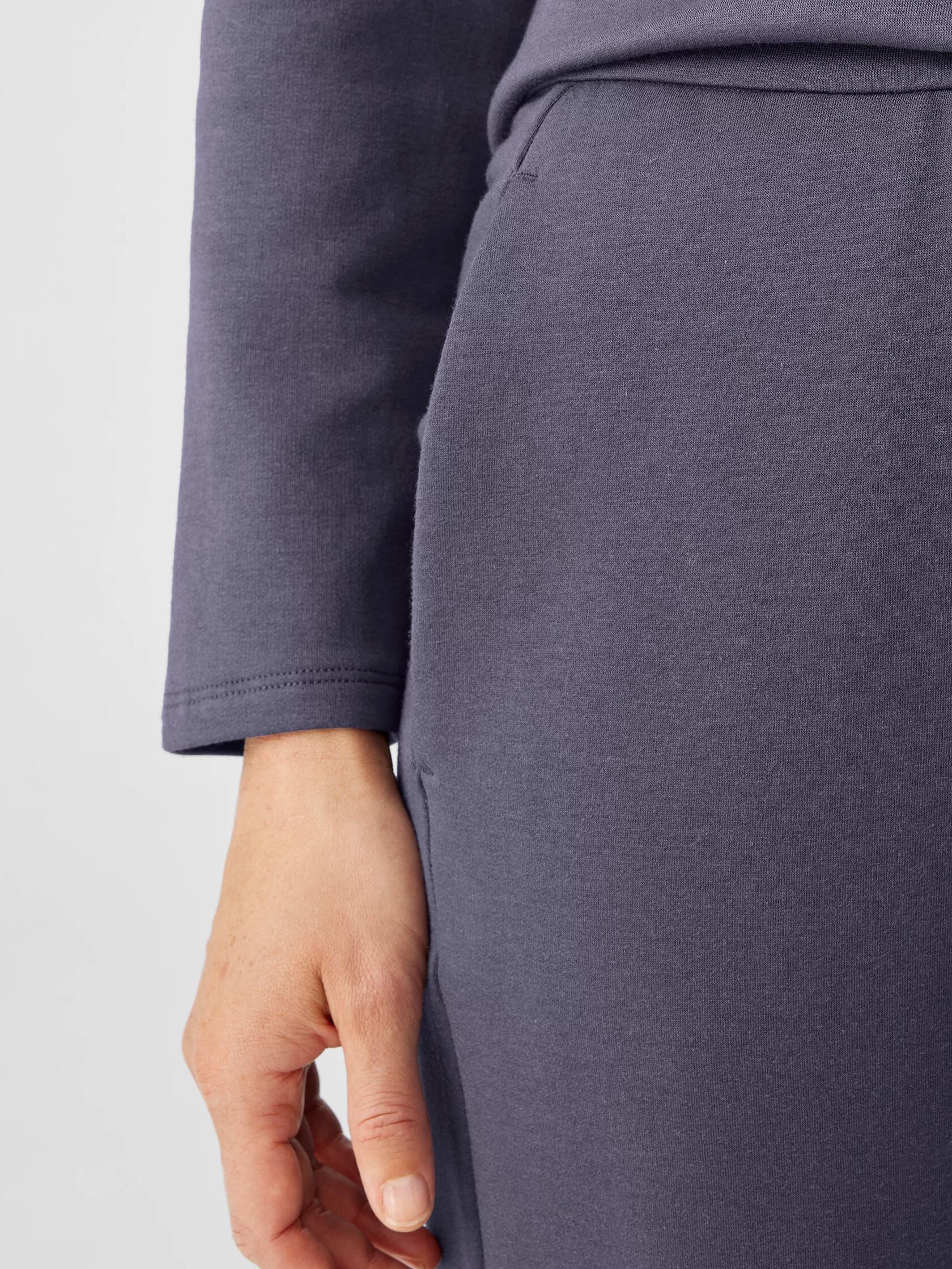 Cozy Brushed Terry Hug Slouchy Pant