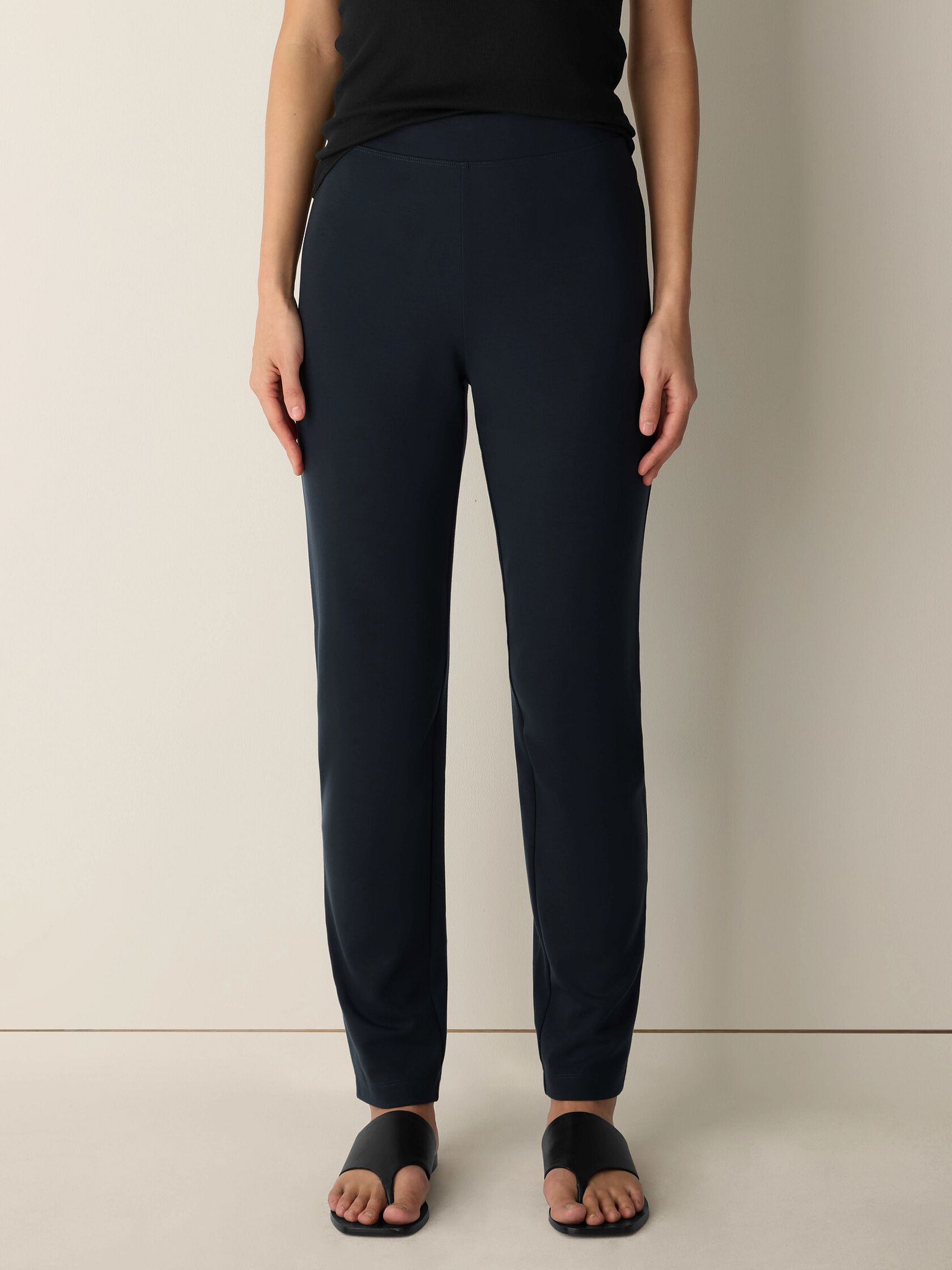 Washable Flex Ponte Slim Pant