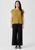 Organic Linen Cotton Seed Square Top