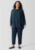 Washable Stretch Crepe Straight Pant