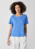 Organic Linen Jersey Crew Neck Tee