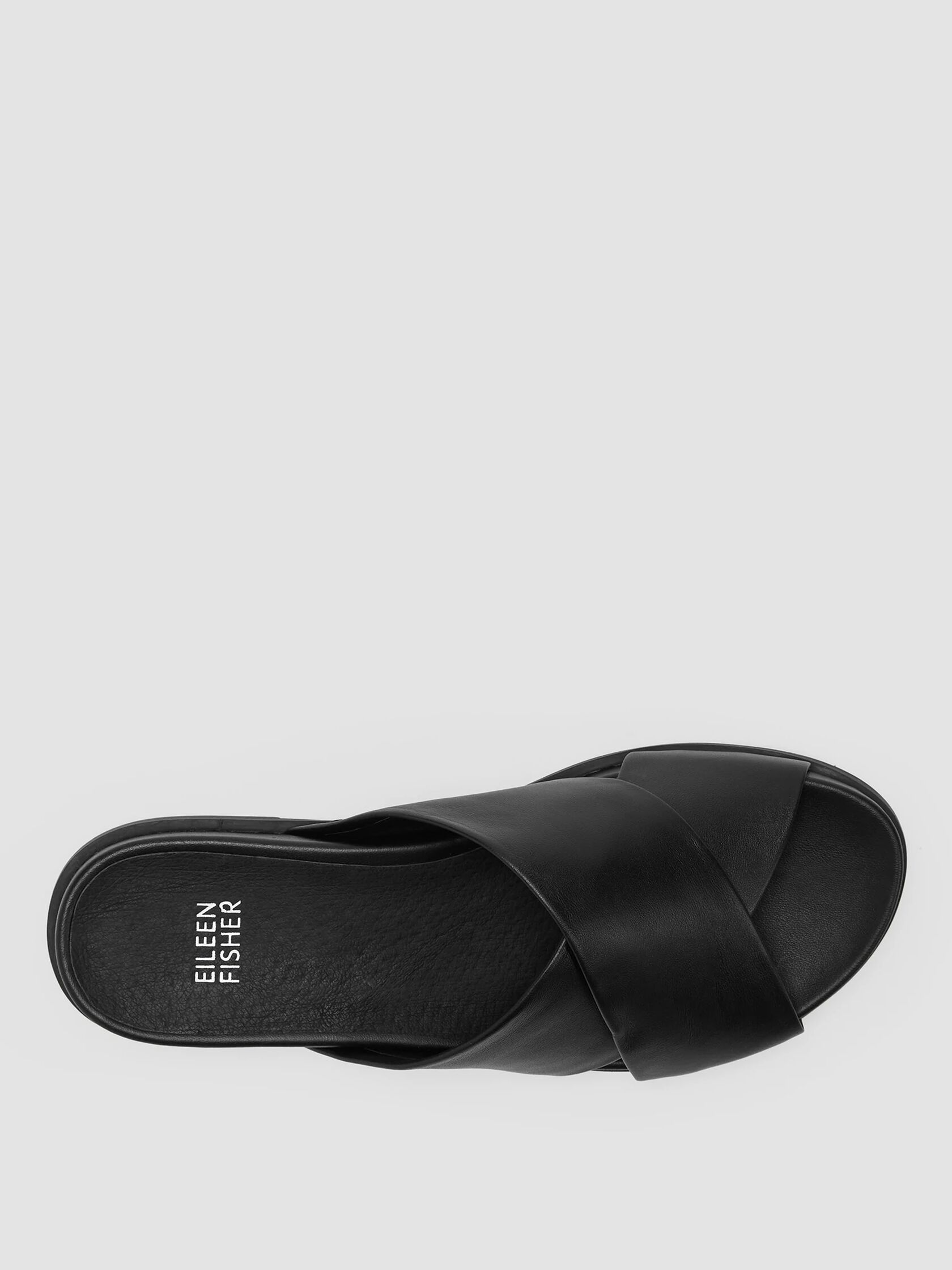 Dibs Nappa Leather Wedge Sandal