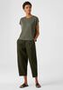 Organic Linen Jersey Square Top