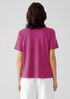 Organic Cotton Interlock Crew Neck Tee