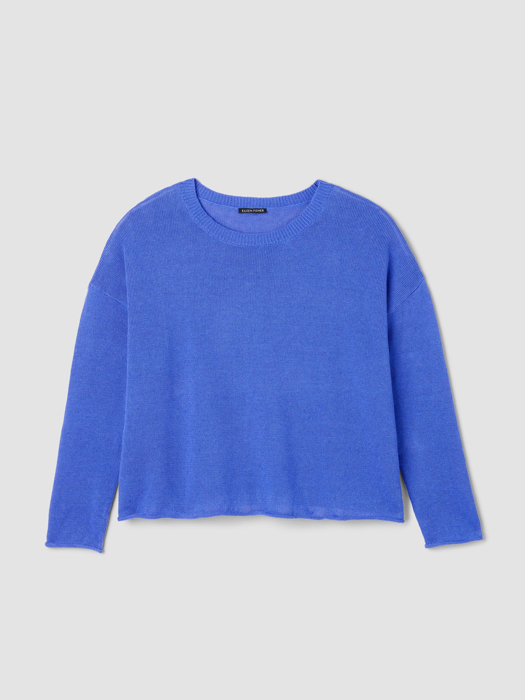 Organic Linen Cotton Crew Neck Top