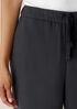 Waffle Cotton Blend Doubleknit Wide-Leg Pant