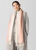 Brushed Recycled Cotton Cashmere Scarf