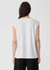 Fine Jersey Jewel Neck Top