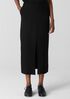 Washable Stretch Crepe Skirt
