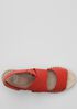 Willow Tumbled Leather Wedge Espadrille