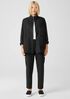 Organic Cotton Hemp Stand Collar Jacket