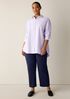 Organic Cotton Poplin Classic Collar Shirt