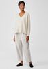 Cashmere Silk Bliss V-Neck Top