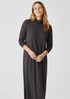 Fine Jersey Scrunch Neck Dress