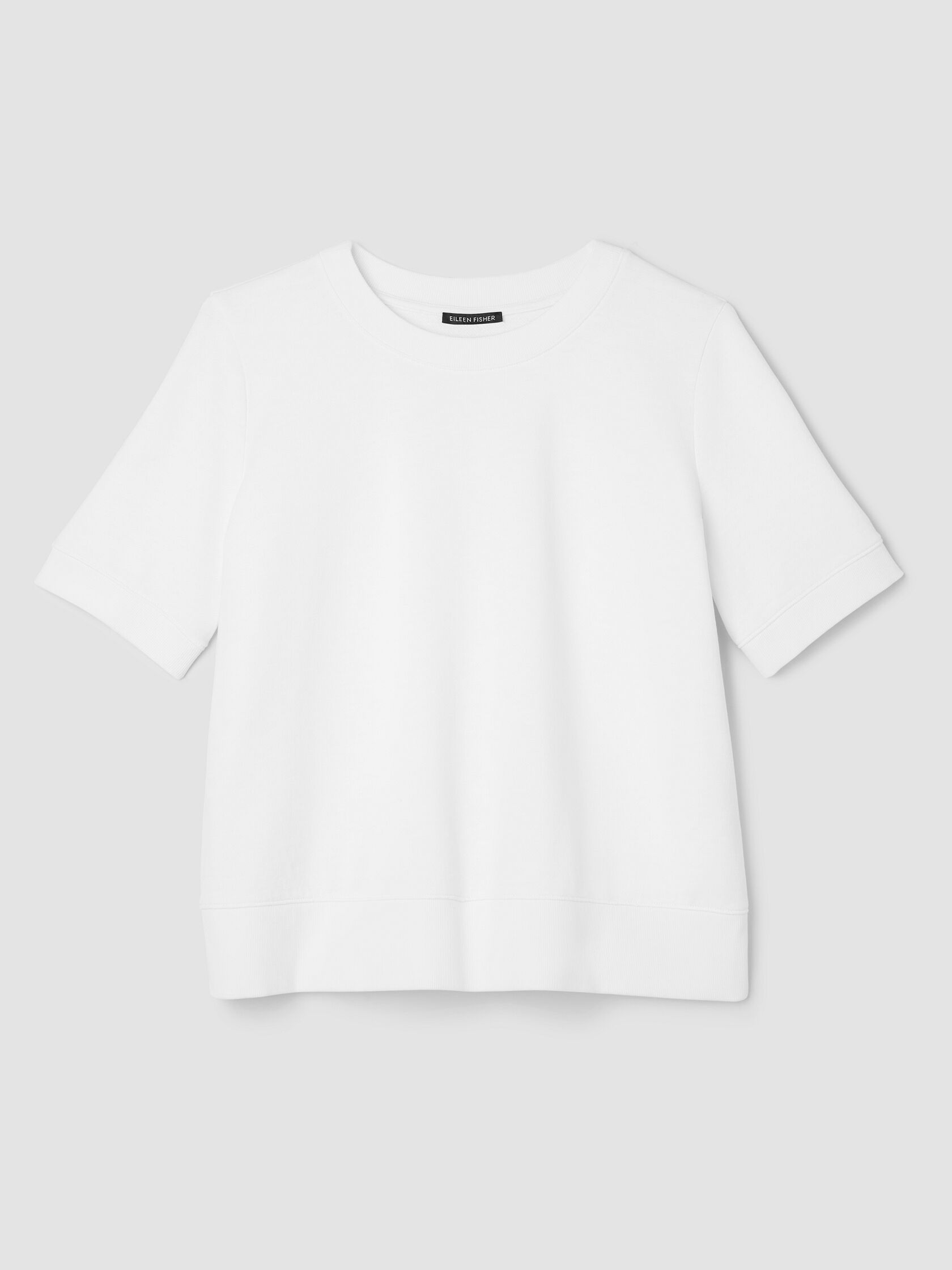 Garment-Dyed Organic Cotton Terry Wedge Tee