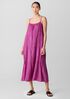 Washed Silk Smocked Cami Dress