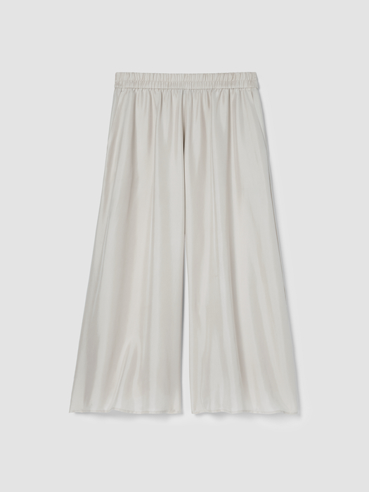 Washed Silk Skirt Pant