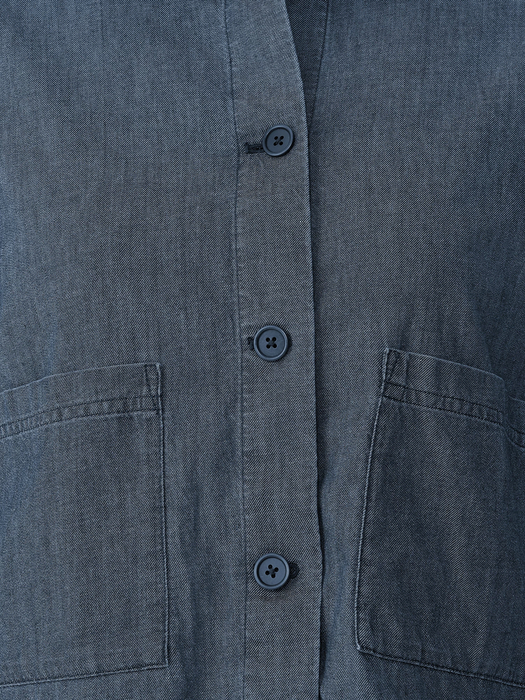 Airy Organic Cotton Twill Jacket