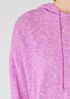 Organic Cotton Linen Slub Hooded Top