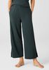 Cozy Organic Cotton Interlock Wide-Leg Pant