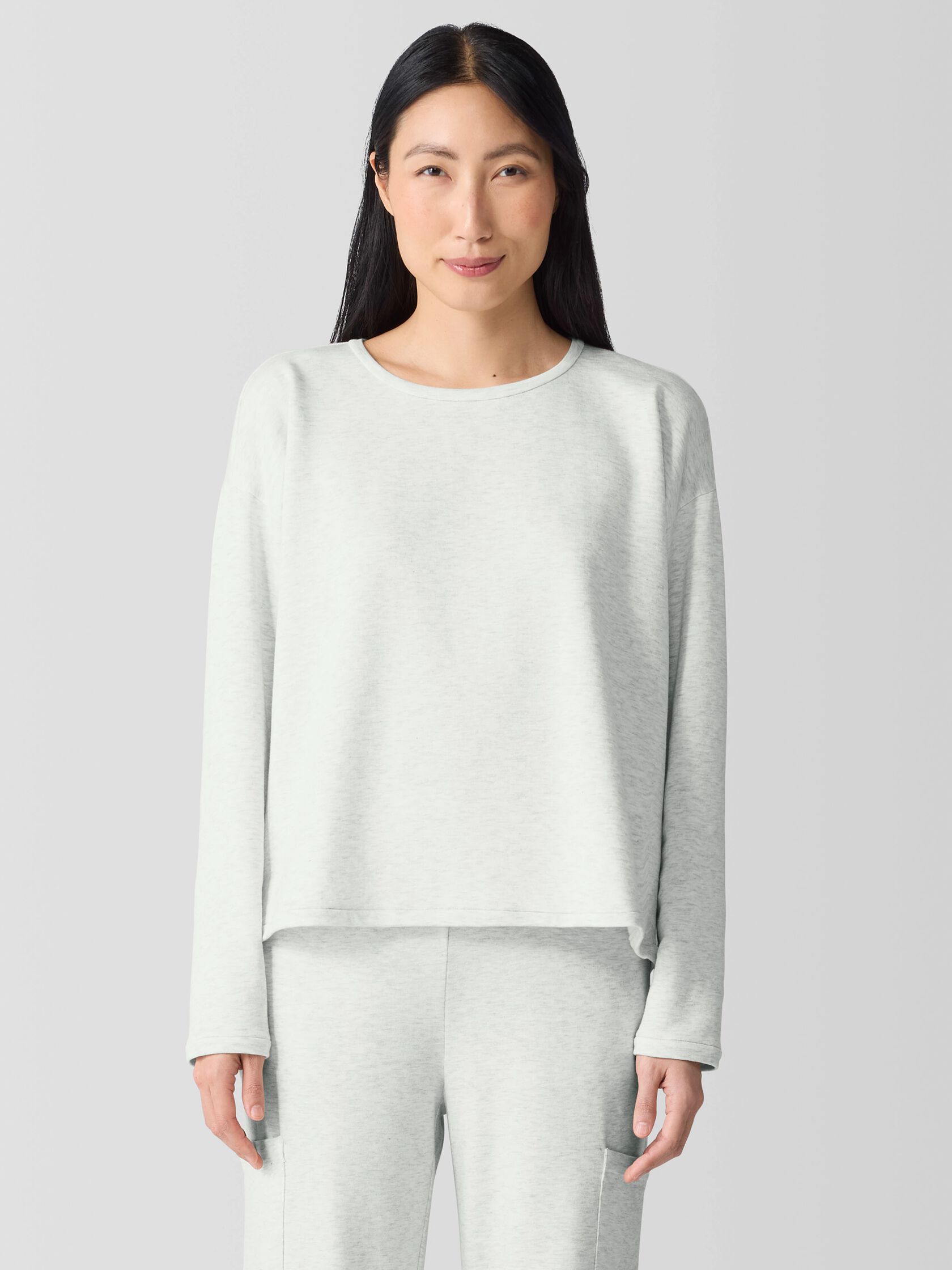 Cozy Brushed Terry Hug Box-Top